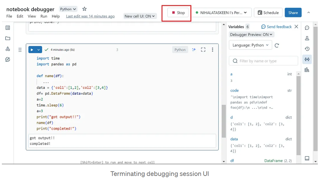 Understanding the Databricks New Feature Notebook Debugger – Diggibyte ...